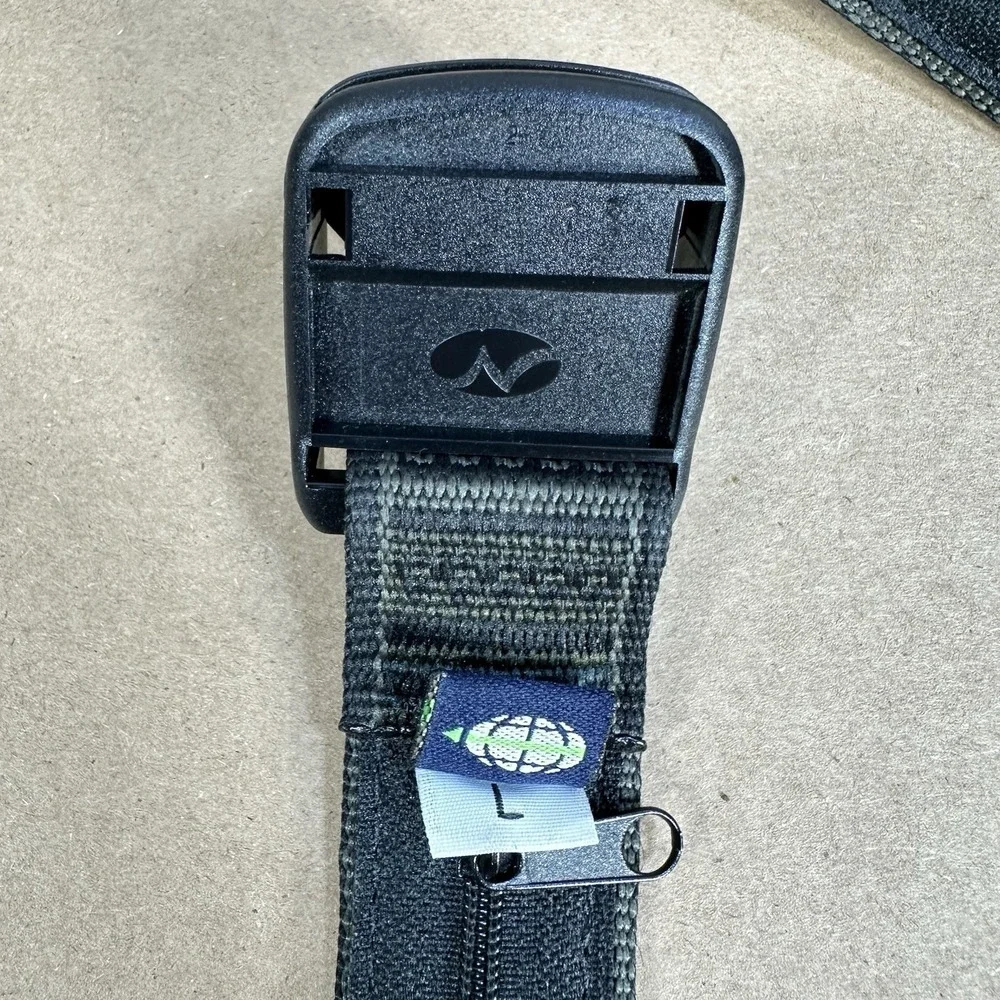 ExOfficio Men's Woven‎ Travel Belt with Hidden Zipper Pocket Men's Size L